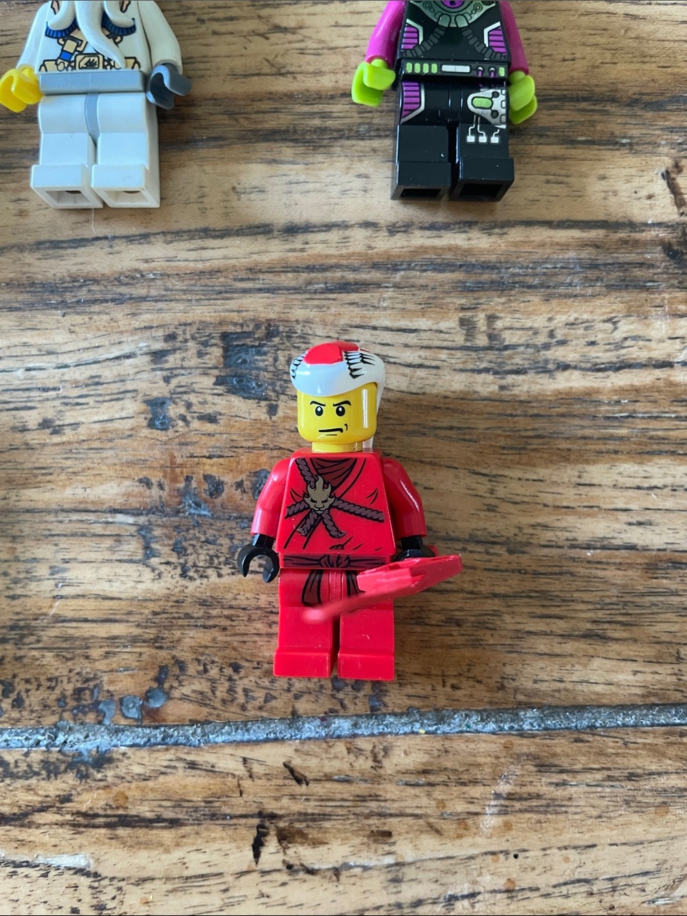 LEGO White Ninjago and Alien Minifigure Mix of 5 Mini Figurines - Picture 6 of 8